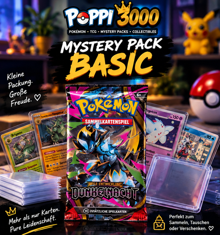 ✨POPPI 3000 – Pokémon Mystery Pack BASIC