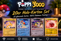 ✨Pokémon Karten Sammlung - 20 Karten mit verschiedenen Charakteren und Fähigkeiten für Sammler und Spieler