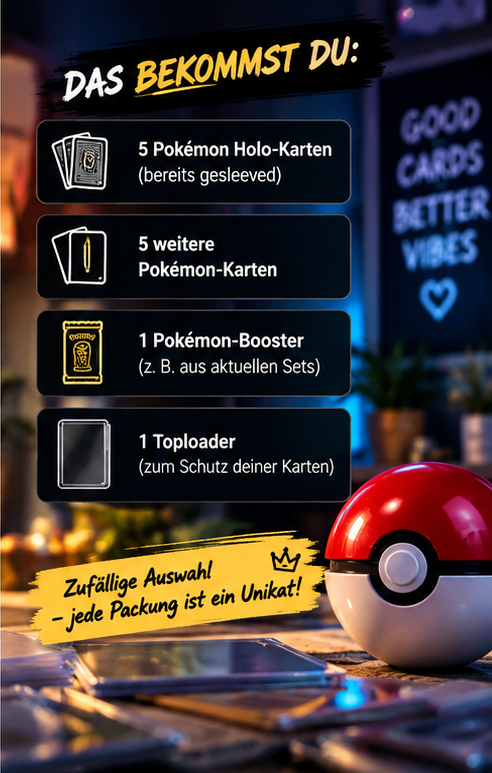 ✨POPPI 3000 – Pokémon Mystery Pack BASIC