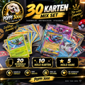 ✨POPPI 3000 – 30 Pokémon Karten Mix Set