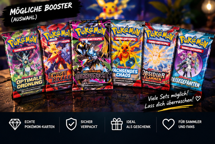 ✨POPPI 3000 – Pokémon Mystery Pack BASIC